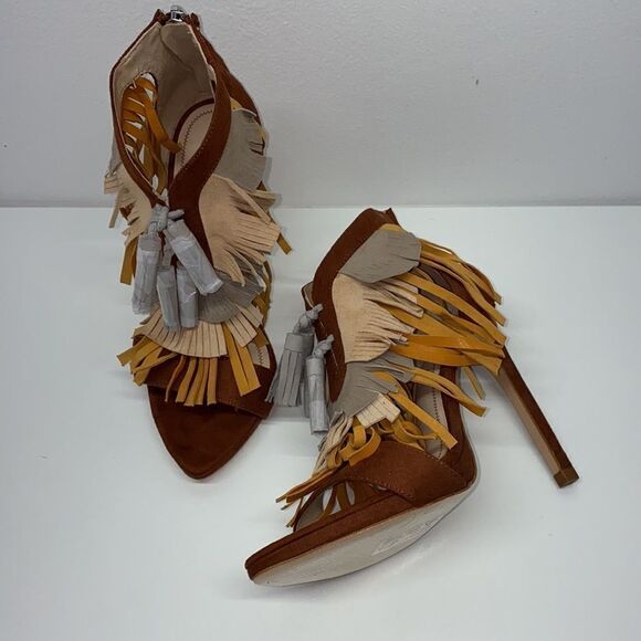 NEW ZARA BASIC FALL SHOES high heel sandals - Picture 4 of 13